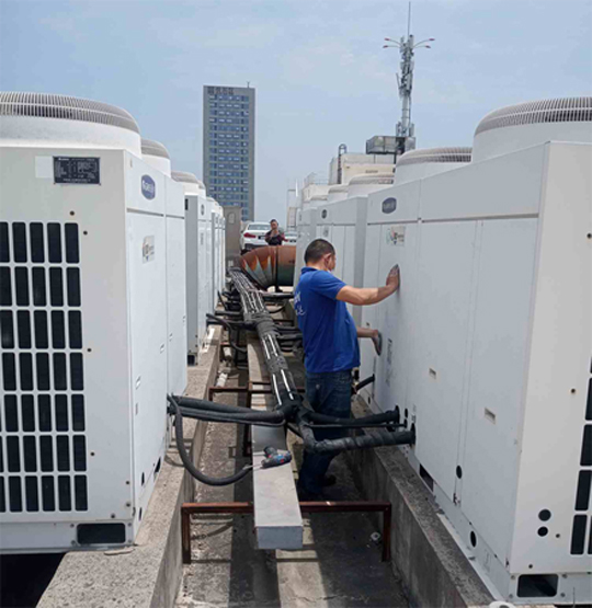 丰润中央空调制热和不制冷系统维修方法